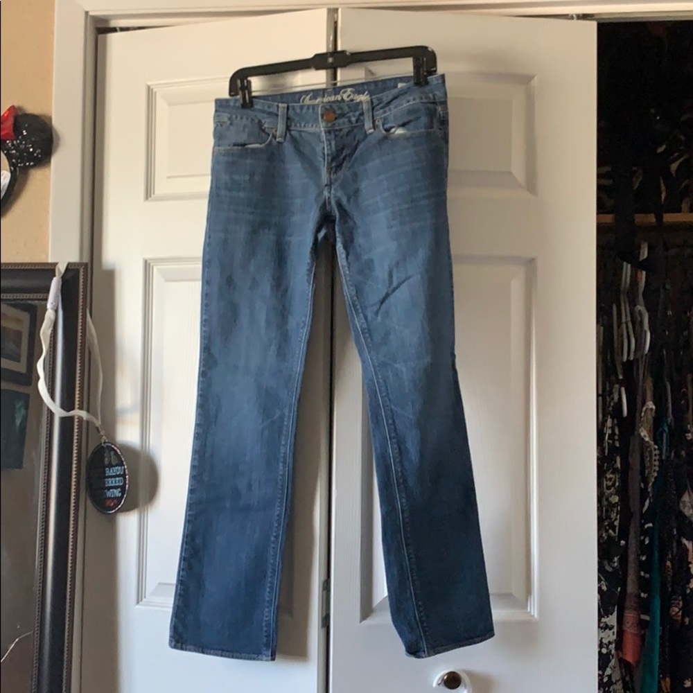 American Eagle cropped jeans